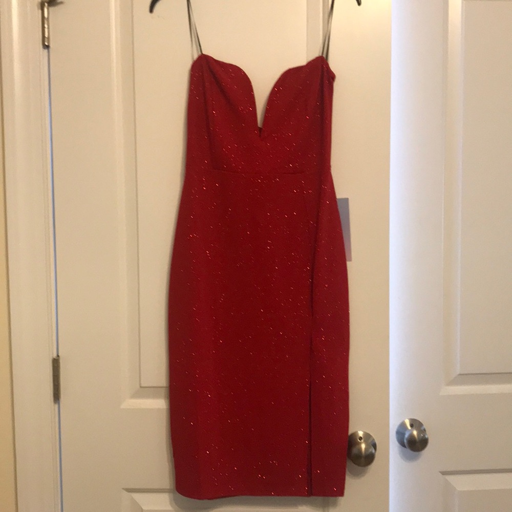 Brand new!! Red sparkly dress
